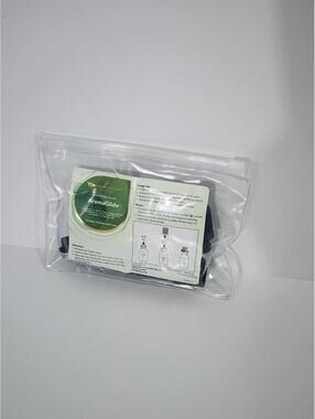 Young Living AromaGlide Replacement Roll-On Bottles Caps - Black - Set of 12